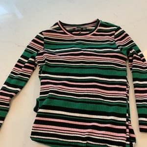 Bershka Tight Stripped Long Dress